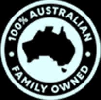 100% Australian Family Owned